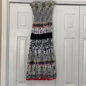 This item can be worn as a dress or skirt